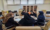جلسه مدیریت اطلاع رسانی پزشکی و منابع علمی با دفتر ترجمان دانش 
